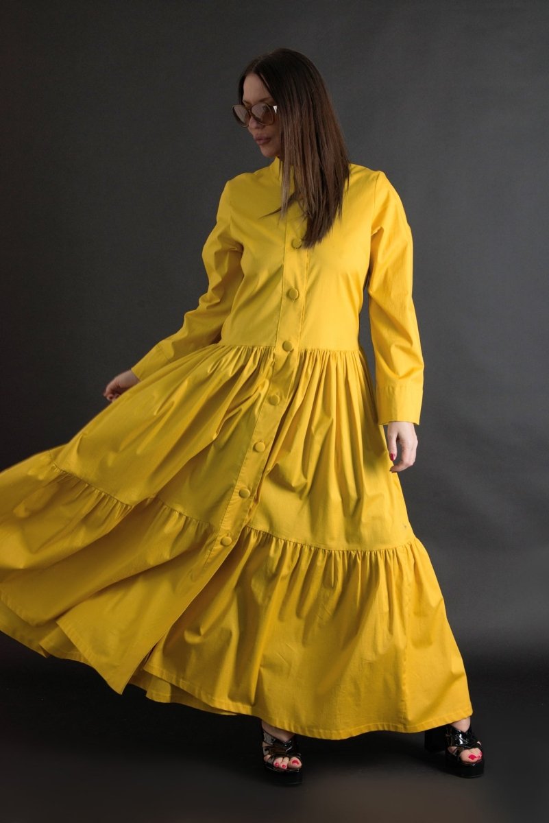 Long flounces Kaftan KIM - EUG Fashion
