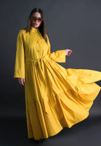Long flounces Kaftan KIM - EUG Fashion