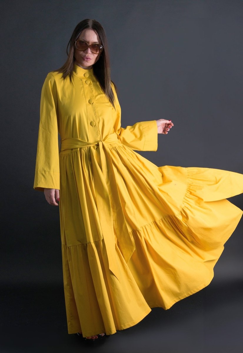 Long flounces Kaftan KIM - EUG Fashion