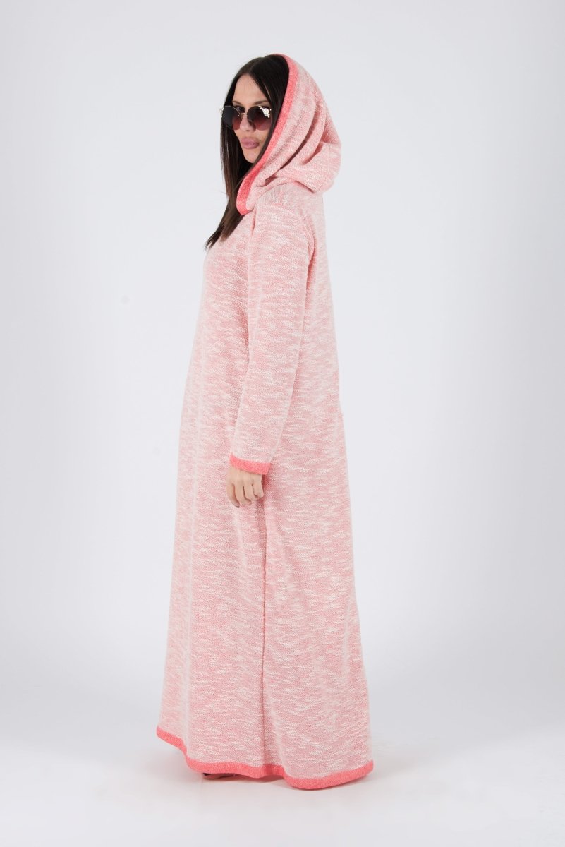 Long Hooded Dress LINDA SALE - EUG Fashion EugFashion 