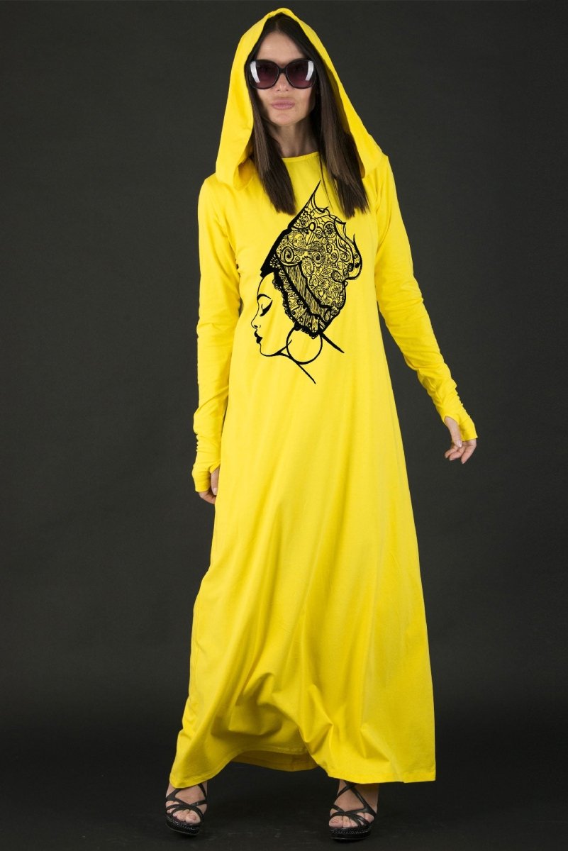 Long Hooded Dress REMY - EUG Fashion