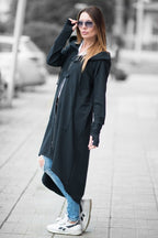 Long Hooded Sweatshirt MADISON - EUG Fashion