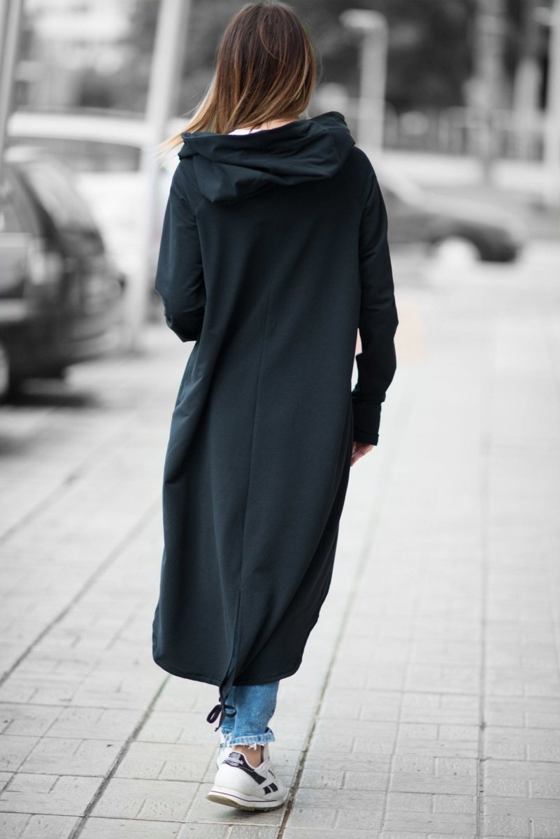 Long Hooded Sweatshirt MADISON - EUG Fashion