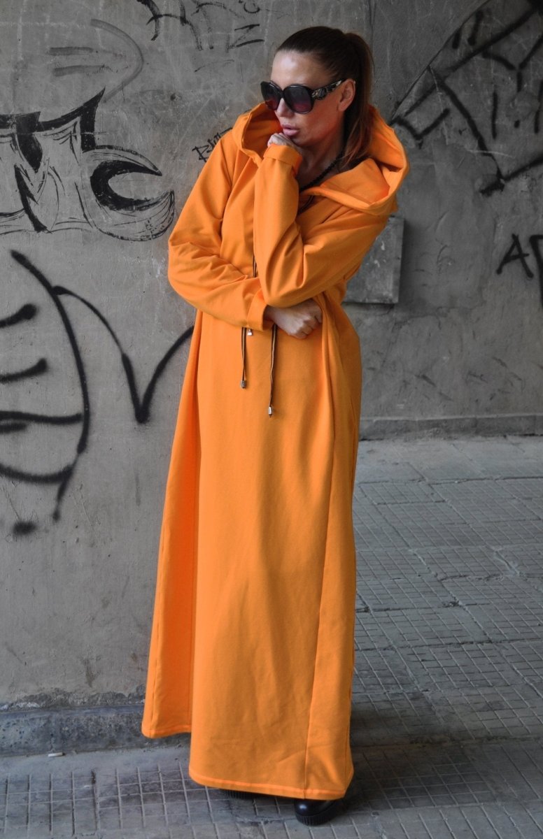 Hooded Maxi Dress
