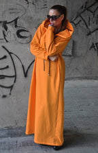 Long Hooded Women Dress IREN - EUG Fashion