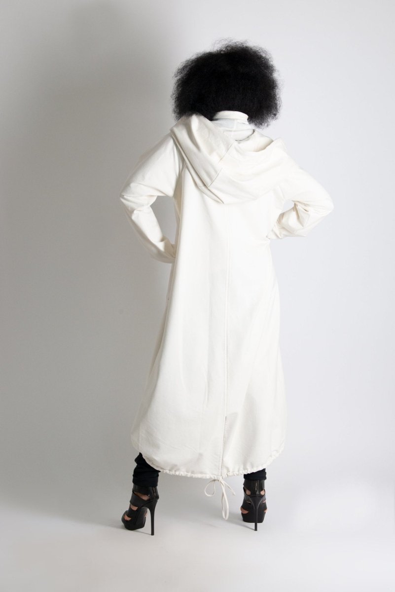 Long Hooded Zipper Sweatshirt MADISON - EUG Fashion