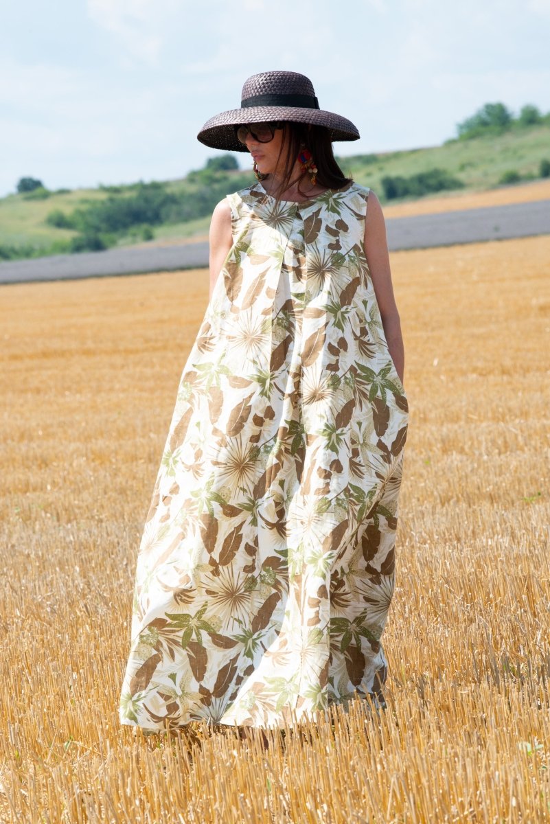 Long Linen Dress DARA - EUG Fashion