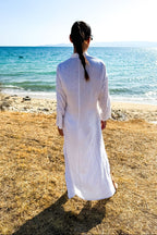 Long linen dress ENAS - EUG Fashion