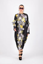 Long Neoprene Winter Dress NOA BF - EUG Fashion