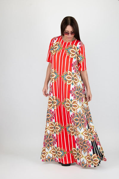 Long Summer Maxi Dress DALLAS - EUG Fashion EugFashion 