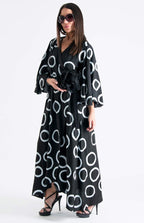 Long Summer Wrap Dress ASTRID - EUG Fashion
