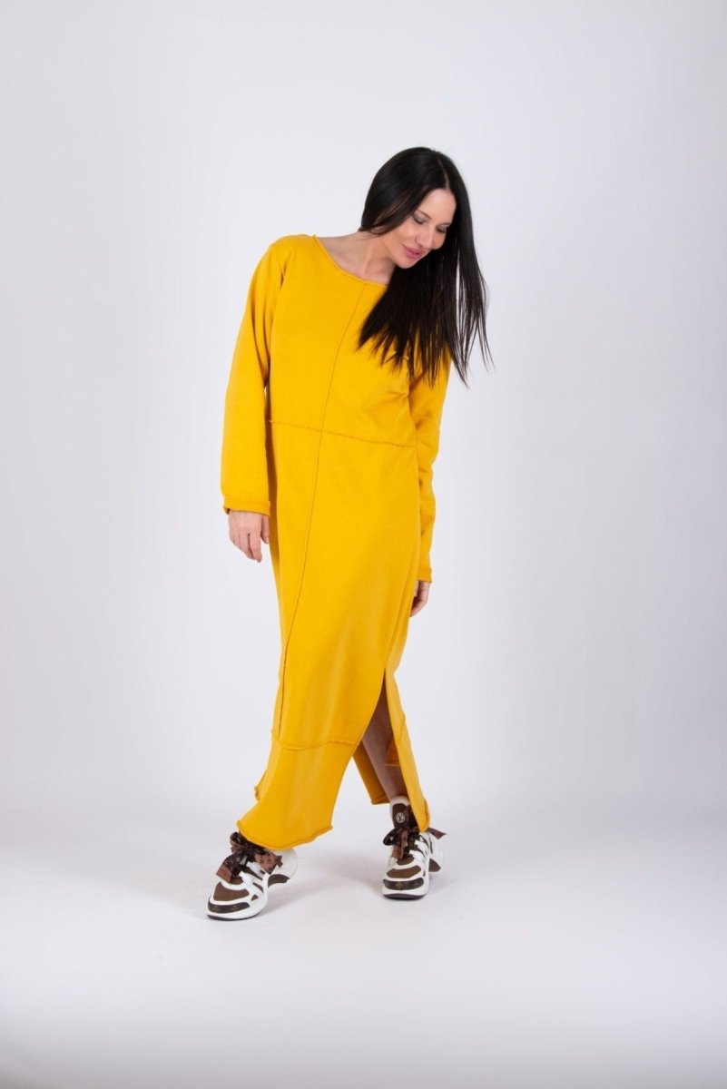 Long Sweatshirt Dress GABRIELLE - EUG Fashion