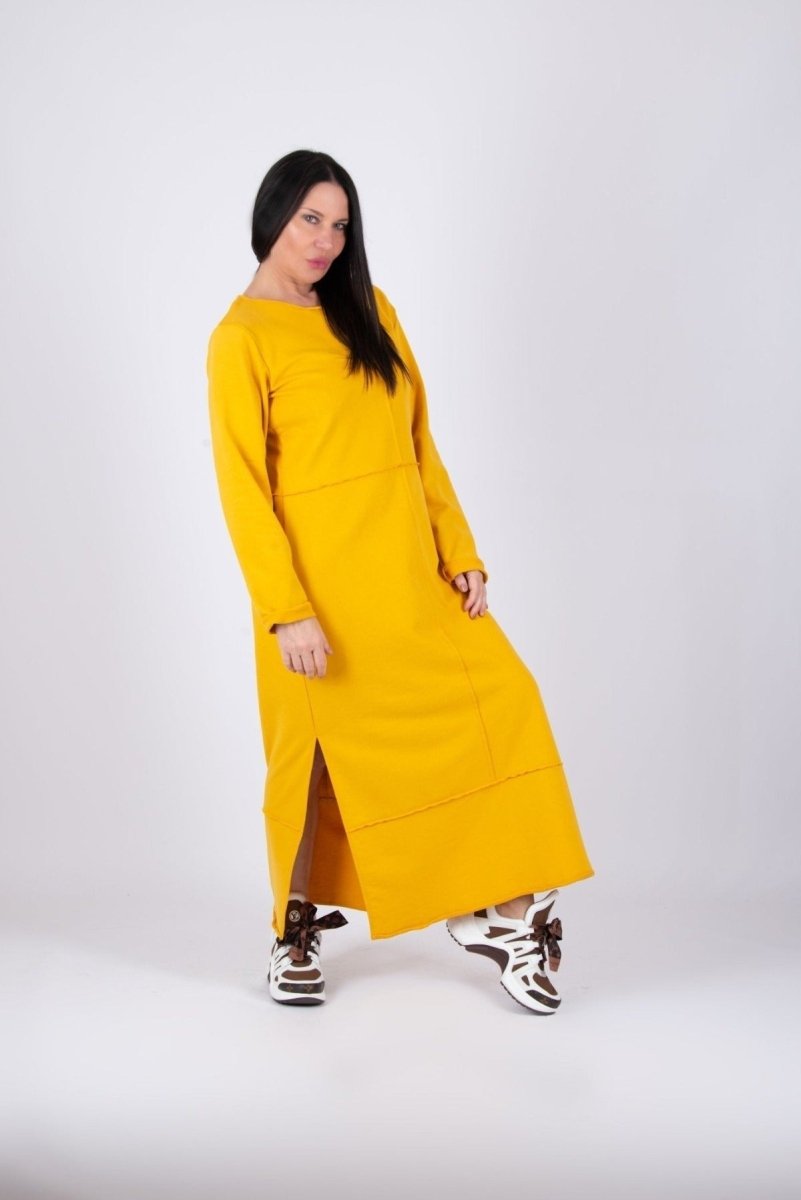 Long Sweatshirt Dress GABRIELLE - EUG Fashion