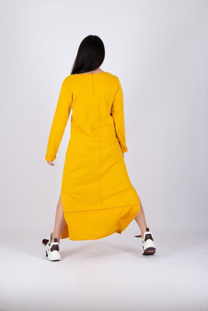 Long Sweatshirt Dress GABRIELLE - EUG Fashion