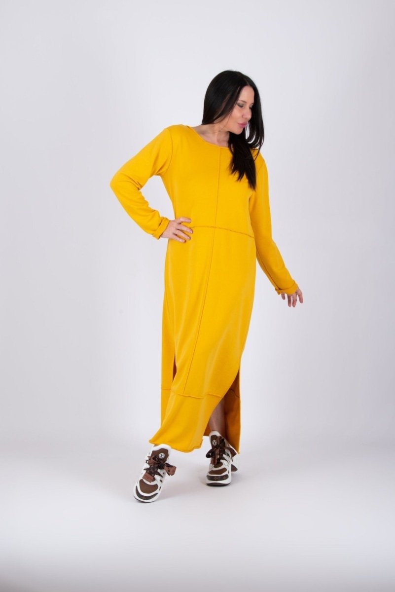 Long Sweatshirt Dress GABRIELLE - EUG Fashion
