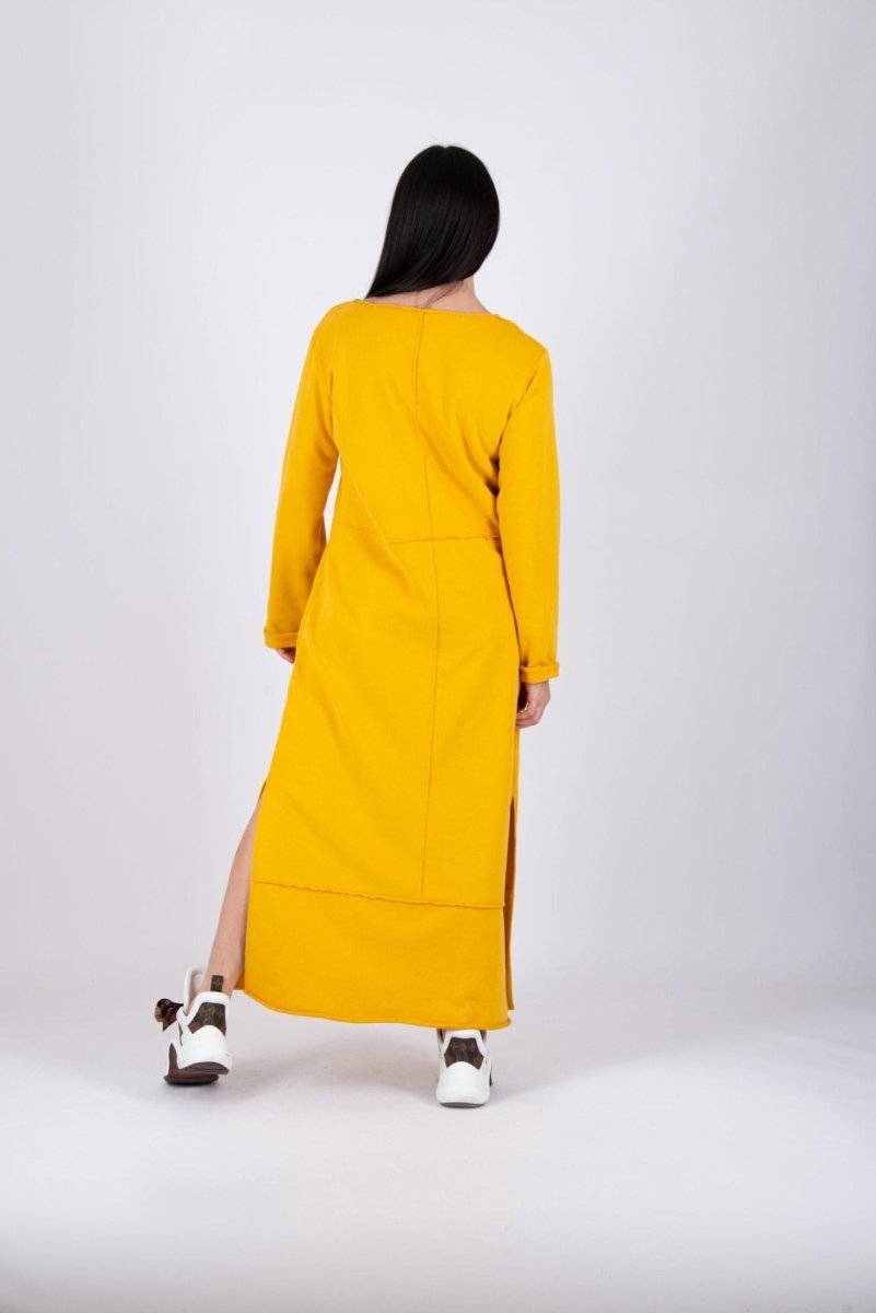 Long Sweatshirt Dress GABRIELLE - EUG Fashion
