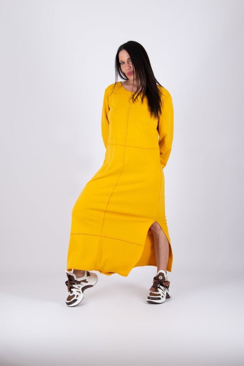 Long Sweatshirt Dress GABRIELLE - EUG Fashion