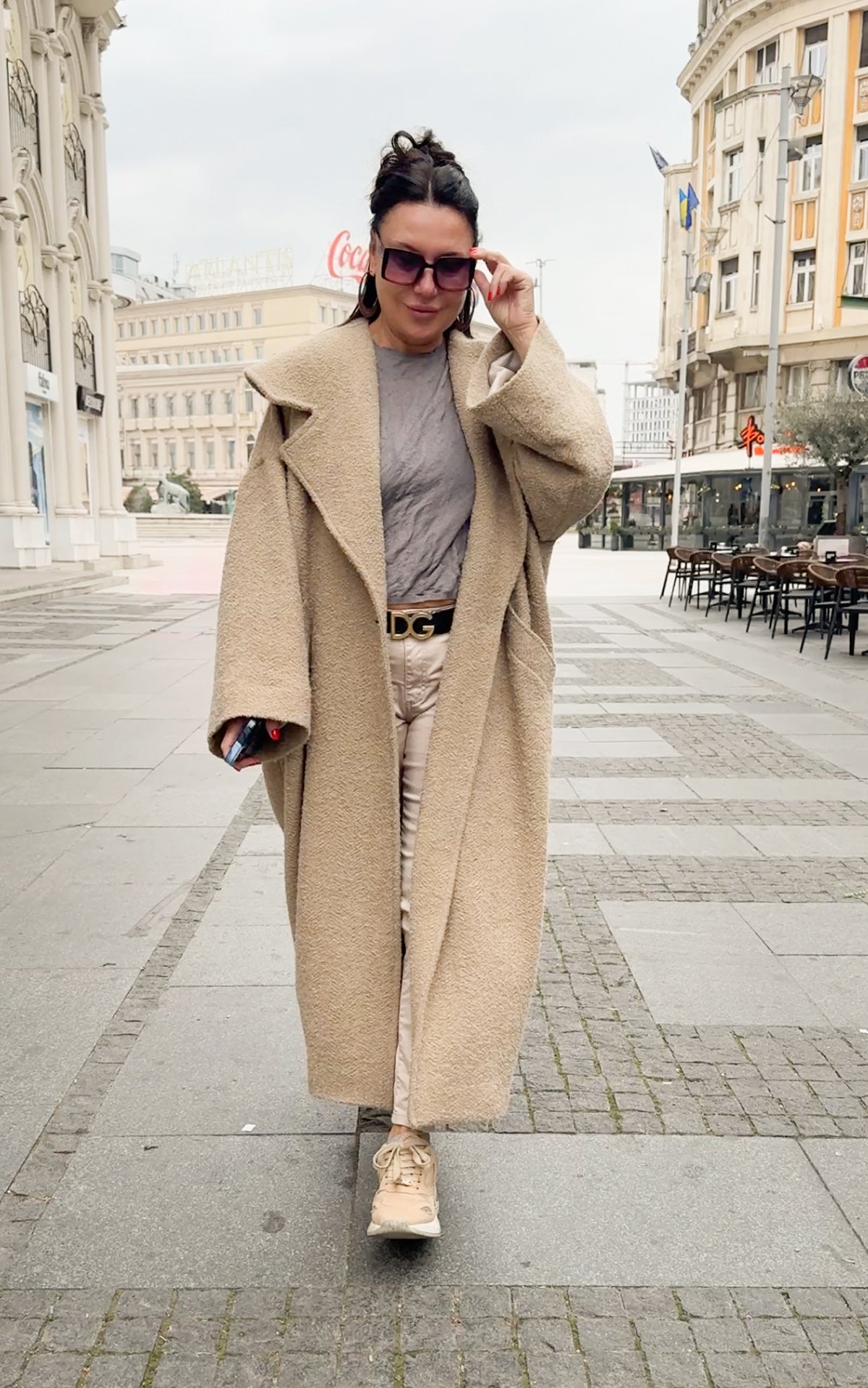 Loose Winter Coat Siri EugFashion 