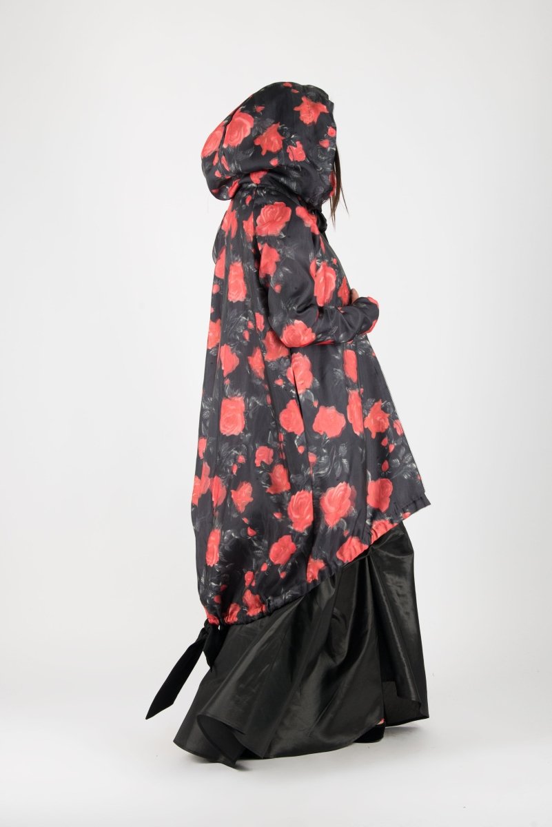 Long Zipper Hooded Vest MAGI - EUG Fashion