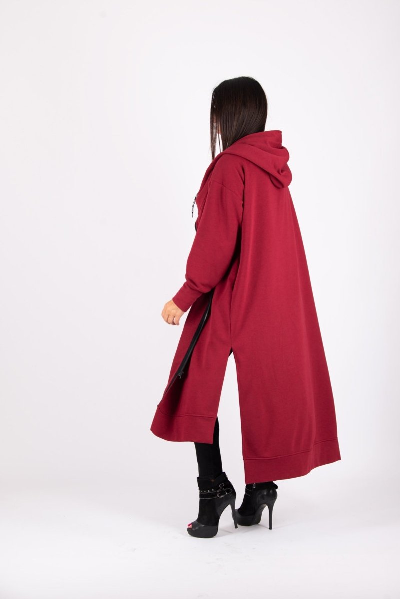 Long Zipper Hoodie TRANI - EUG Fashion