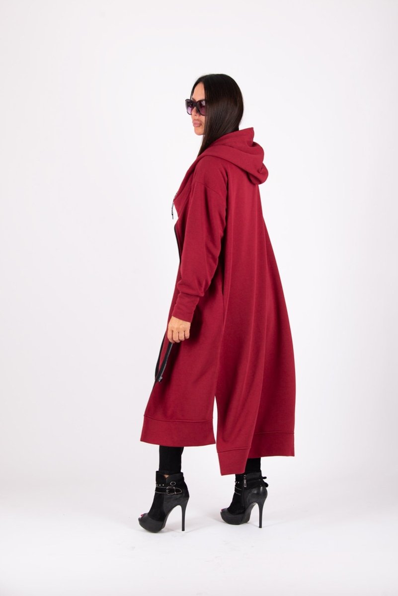 Long Zipper Hoodie TRANI - EUG Fashion