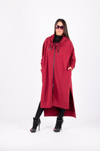 Long Zipper Hoodie TRANI - EUG Fashion