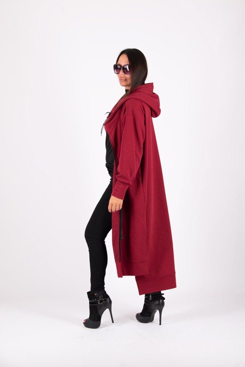 Long Zipper Hoodie TRANI - EUG Fashion