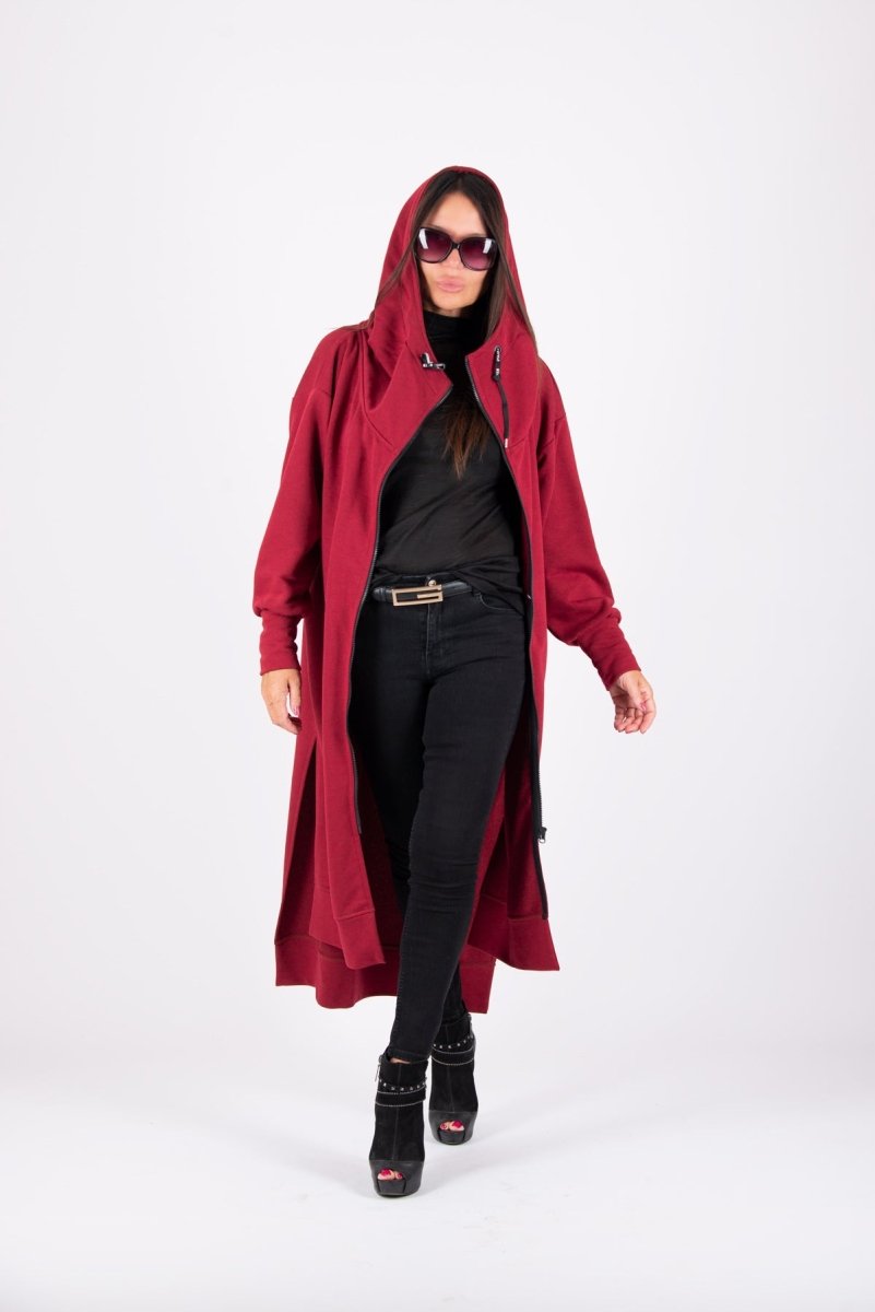 Long Zipper Hoodie TRANI - EUG Fashion