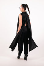 Long cotton shirt  - EUG fashion #black
