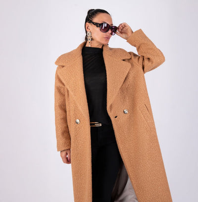 Loose Autumn Winter Coat ARLENE - EUG Fashion EugFashion 