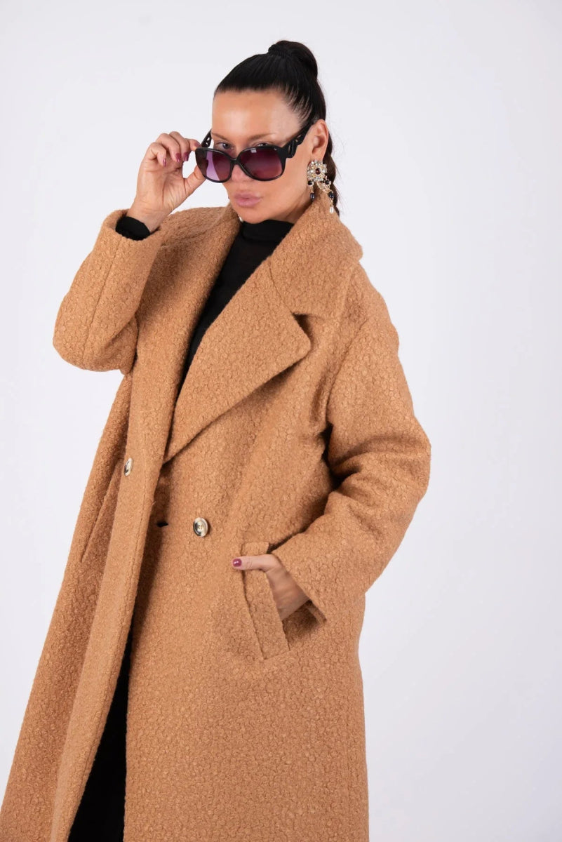 LOOSE AUTUMN WINTER COAT ARLENE BF - EUG Fashion EugFashion 