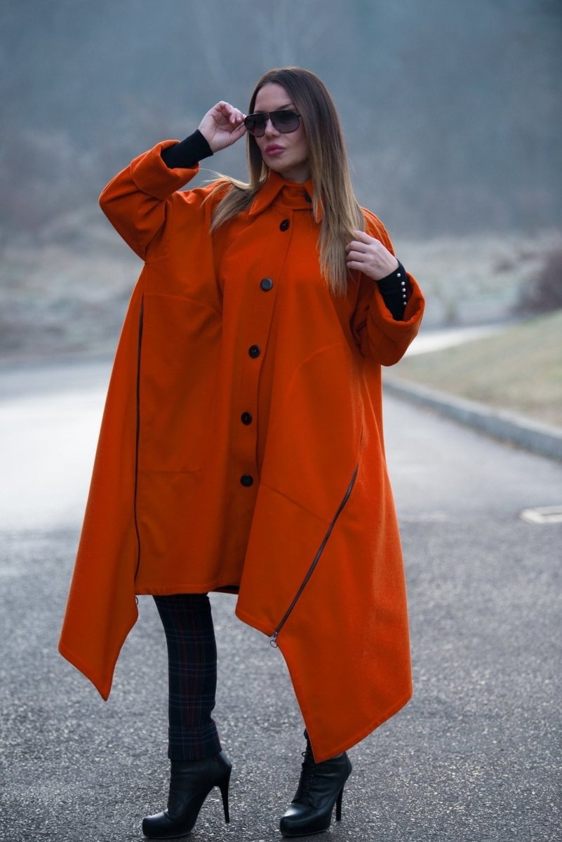 Loose Autumn Winter Coat FEDERICA BF - EUG Fashion EugFashion 