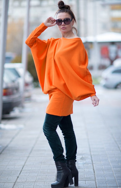 Loose Dolman Tunic CAMEL - EUG Fashion EugFashion 