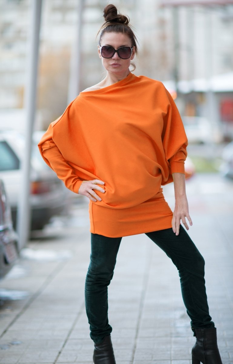 Loose Dolman Tunic CAMEL - EUG Fashion EugFashion 