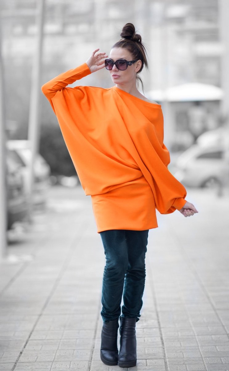 Loose Dolman Tunic CAMEL - EUG Fashion EugFashion 