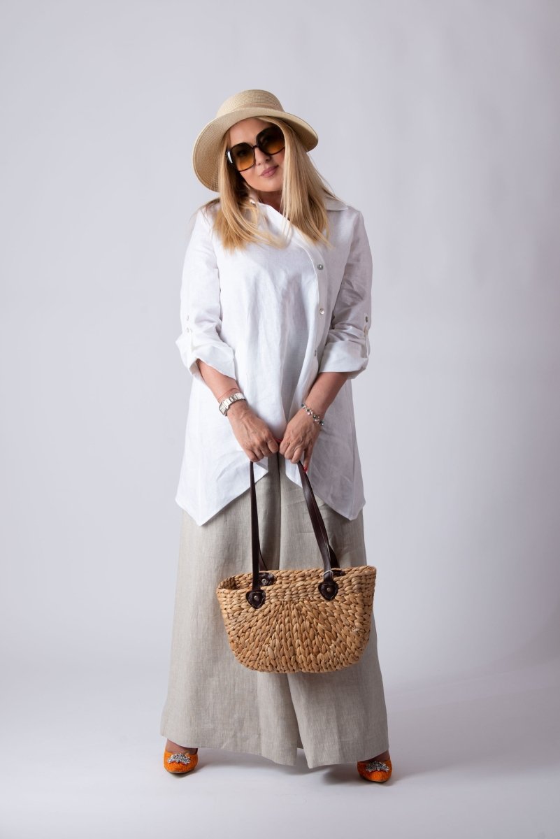 Loose Linen Shirt Palermo - EUG Fashion EugFashion 