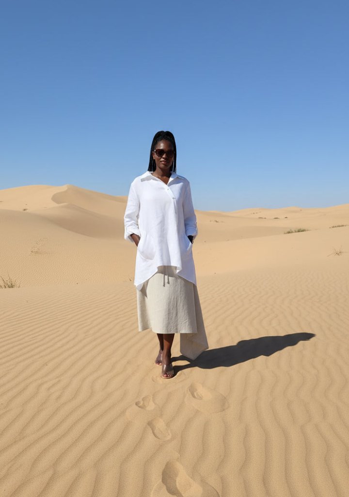 Loose Linen Shirt Palermo - EUG Fashion EugFashion 