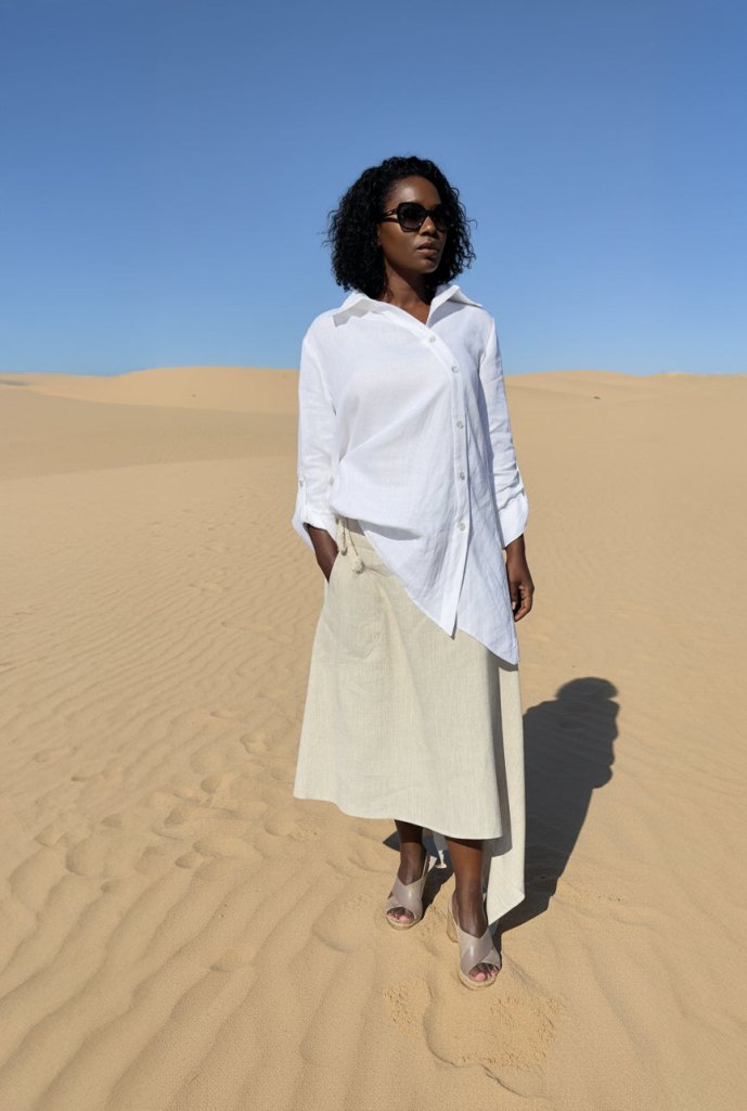 Loose Linen Shirt Palermo - EUG Fashion EugFashion 