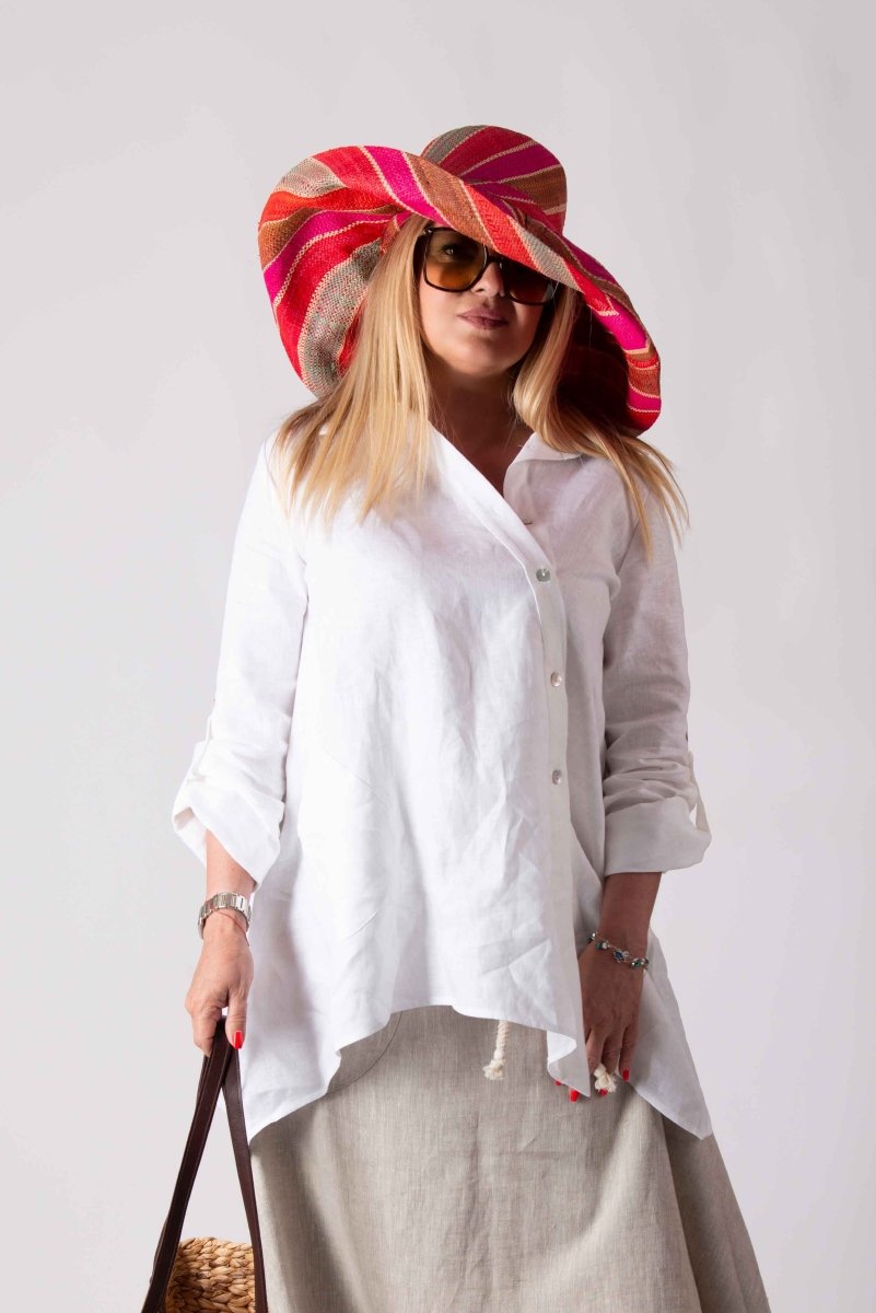 Loose Linen Shirt Palermo - EUG Fashion