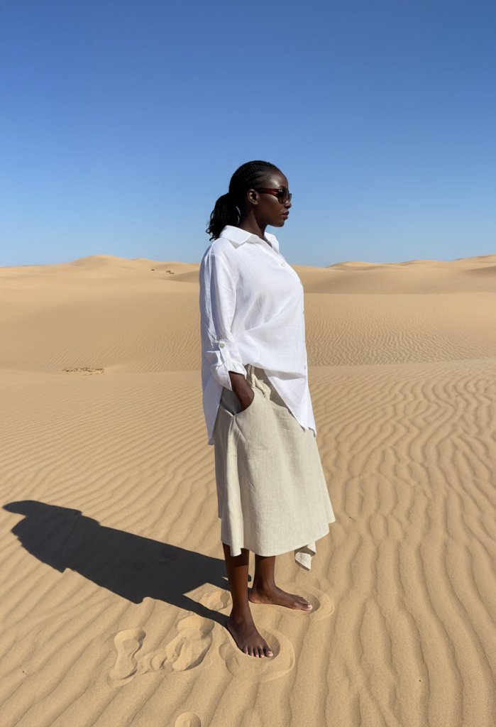 Loose Linen Shirt Palermo - EUG Fashion EugFashion 