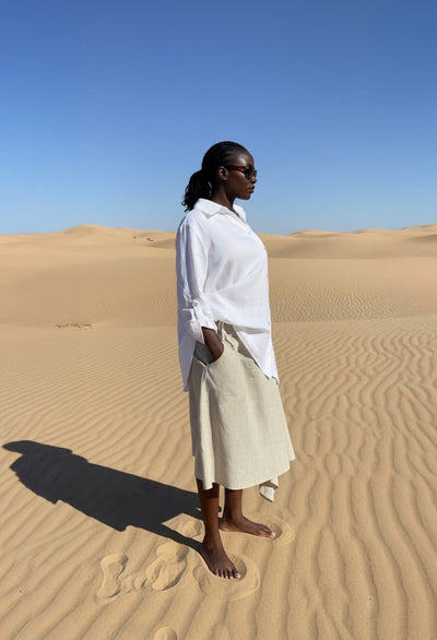Loose Linen Shirt Palermo - EUG Fashion EugFashion 