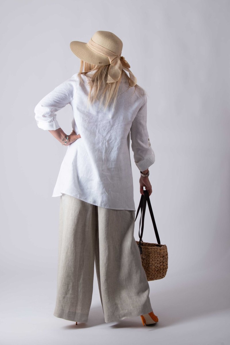 Loose Linen Shirt Palermo - EUG Fashion EugFashion 