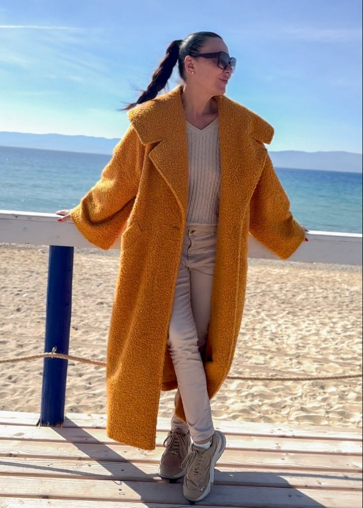 Loose Winter Coat SIRI - EUG Fashion