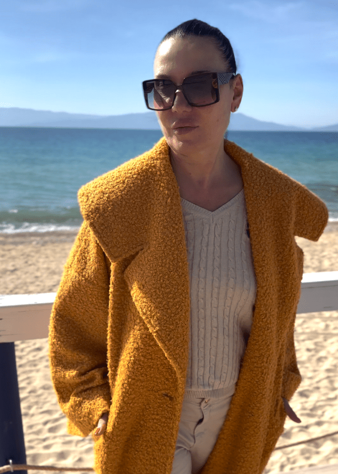 Loose Winter Coat SIRI - EUG Fashion
