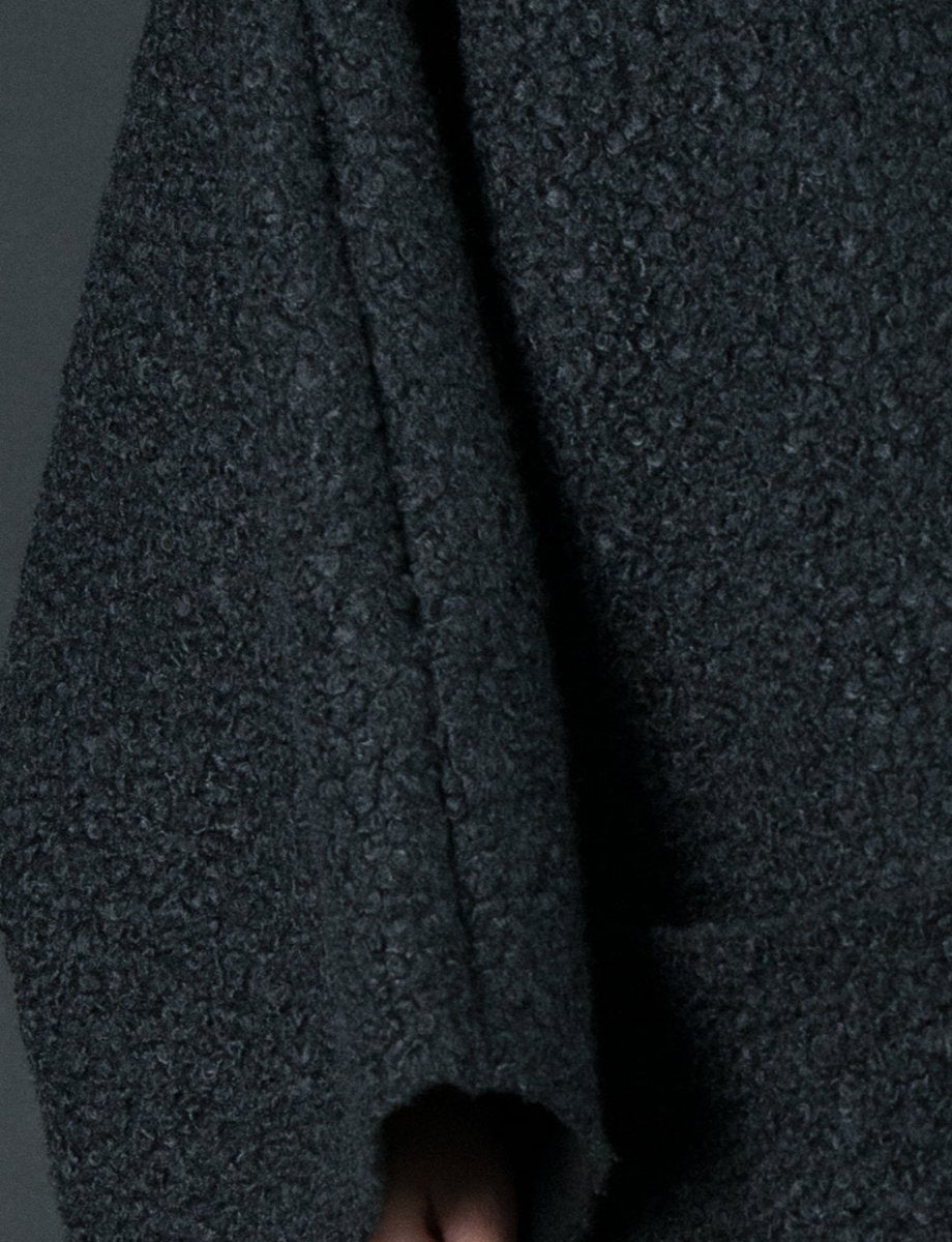 Loose Winter Poncho MAGDALENA - EUG Fashion