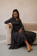 Plaid cotton dress Casablanca - EUG Fashion
