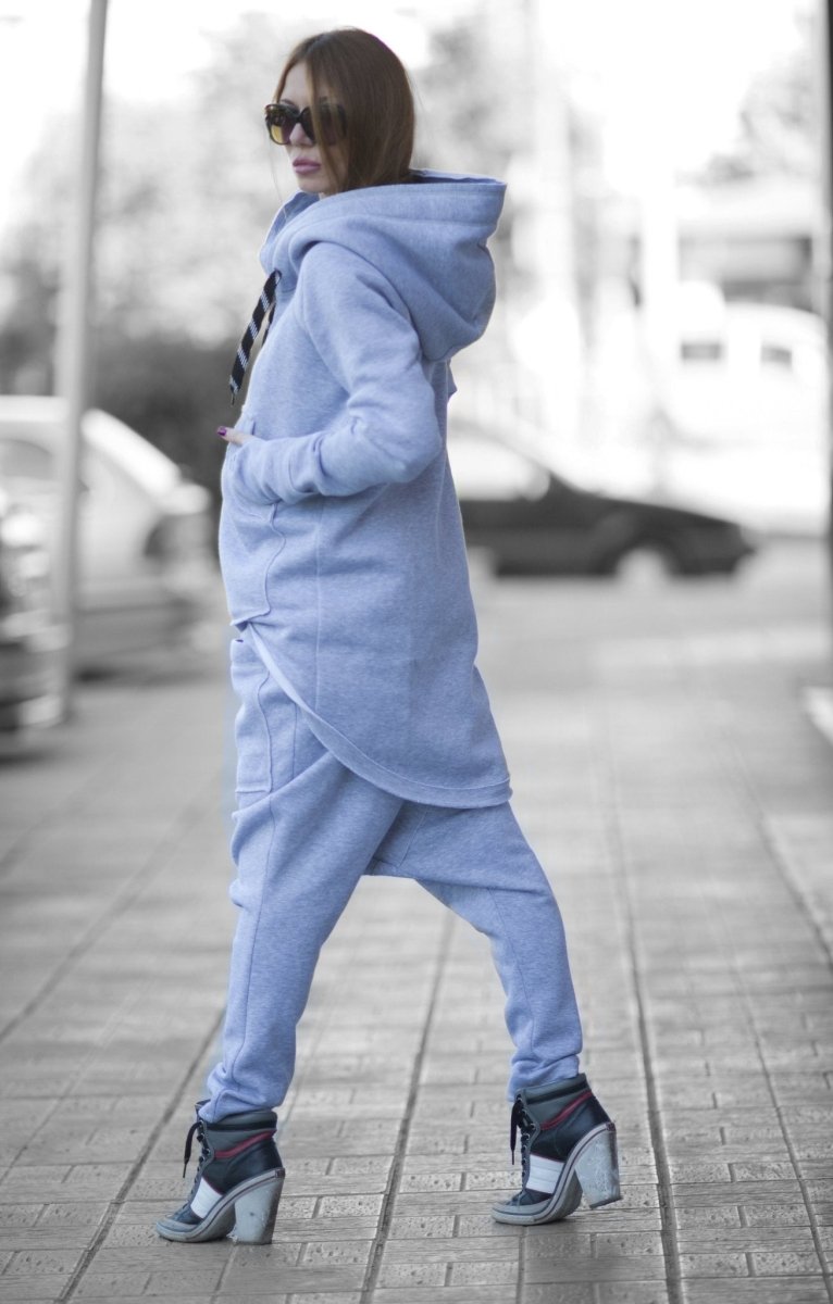 MELL Two pieces Hooded Tracksuit - EUG Fashion EugFashion 