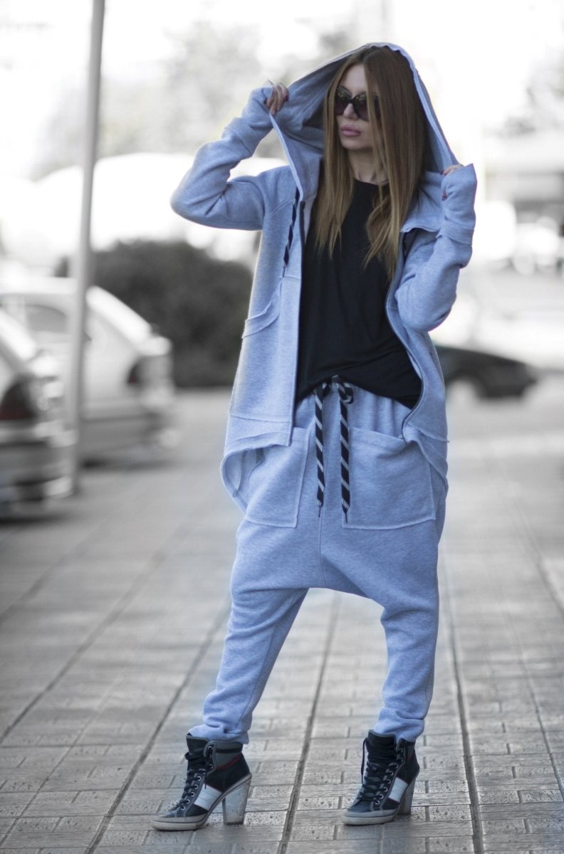 MELL Two pieces Hooded Tracksuit - EUG Fashion EugFashion 