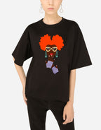 Minimalist Painted African Girl T-Shirt - EUG Fashion