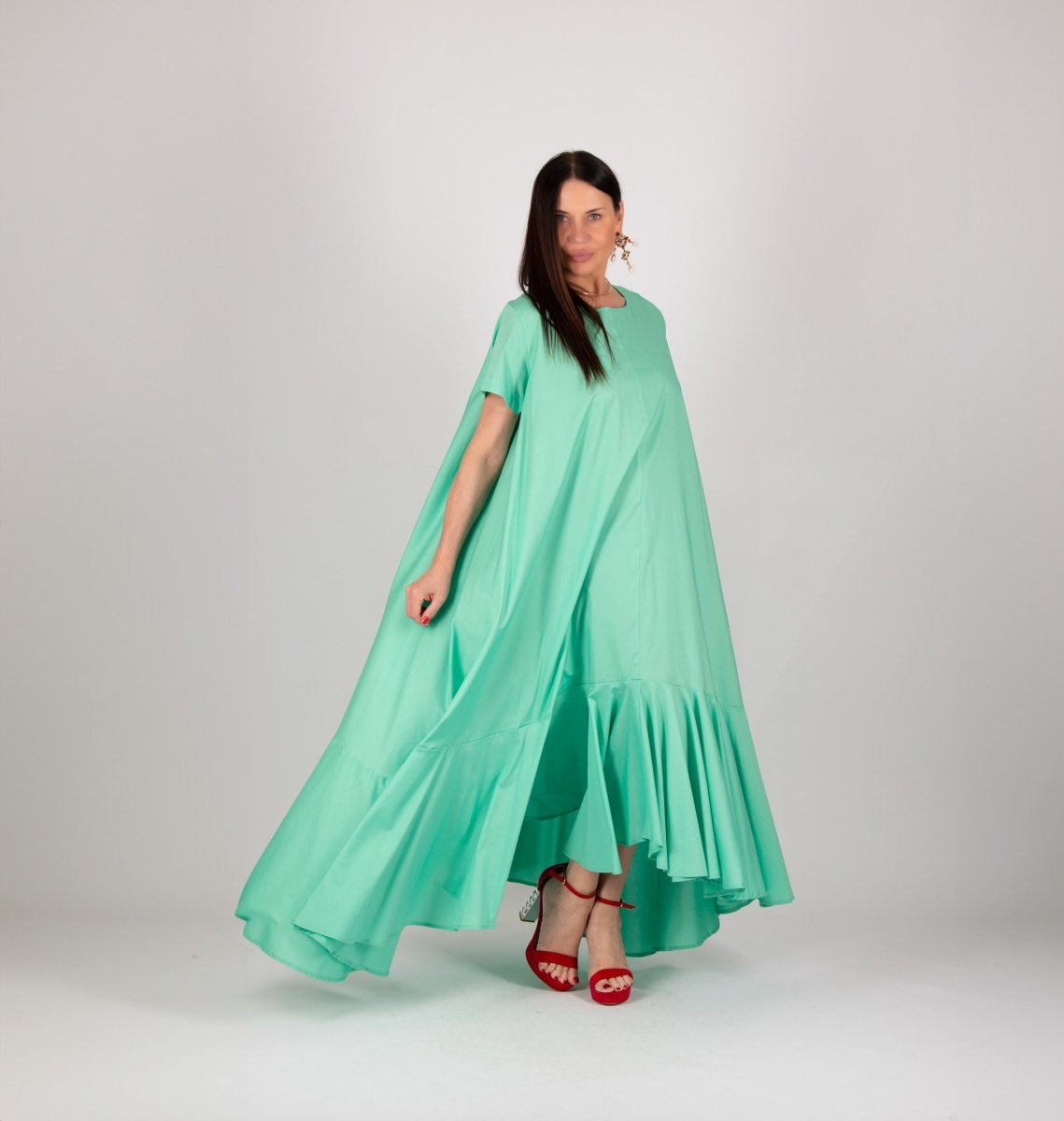 Mint Green Summer Dress DIVA SALE - EUG Fashion EugFashion 